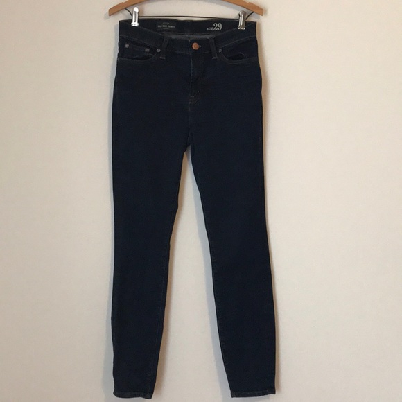 J. Crew Denim - J. CREW high rise skinny dark wash 29